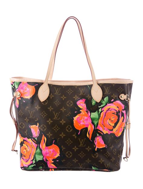 louis vuitton roses purse.